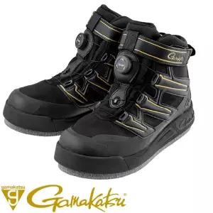 (가마가츠) GM-4550 가마가츠 단화 신발 블랙골드 (형제낚시)