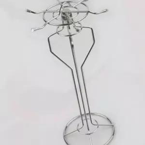 회전식 주방 조리도구 걸이대 국자 거치대 벽면 부착