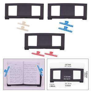 전자 피아노 악보대 휴대용 호환 홀더 키보드 내구성  PP 음악 호환 액세서리
