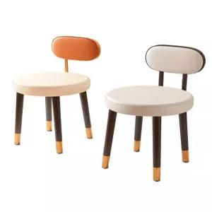 화장대의자 등받이 스툴 메이크업 카페 양털 흰색 파우더룸 침실 수툴