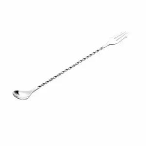 바 카페용 긴 스푼 칵테일 소형 롱 커피 믹스