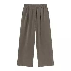 국내매장판 에잇세컨즈 긴바지 폴리피치 밴딩 팬츠 옐로이시 브라운 387258