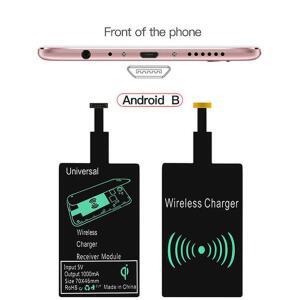 NNR- 무선 충전 수신기 범용 호환 고속 어댑터Micro-USB B용