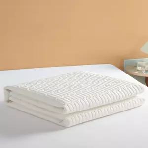 라텍스침대패드 얇은 매트 라텍스 커버 요