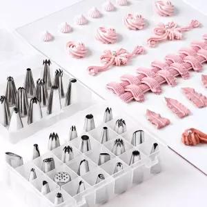 케이크 깍지 세트 노즐 베이킹 쿠키 생크림장식 홈베이킹