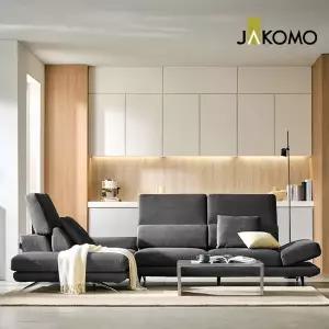 [자코모] 시그니처 하이 4인 코너카우치형 기능성 젠위브 패브릭 소파