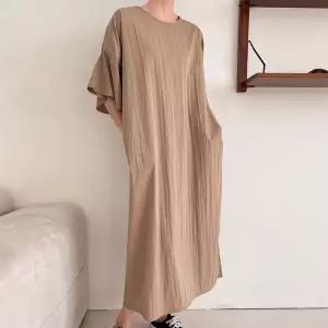 [아이우먼] 젤리루즈프릴날개원피스 ARU127M603 빅사이즈