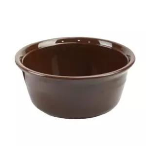 내구성 좋은 급식용 설렁탕 곰탕 뚝배기 밤색 예쁜대접 깔끔한그릇