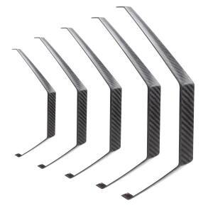 YAK 26cc 50cc 스케일 비행기 랜딩 기어 가스 RC 모델 부품용 호환 카본 스트럿 세트