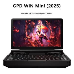 GPD WIN 미니 2025 AMD AI 9 HX 370 7인치 포켓 게임패드 태블릿 32/64GB RAM 1/2TB ROM 휴대용 PC 노트북