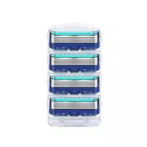 매끄러움 질레트 호환용 프로글라이드 매뉴얼/파워 면도날(4입)