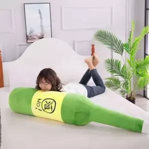 웅즈 소주인형 금주 모양 안고자는인형 금연