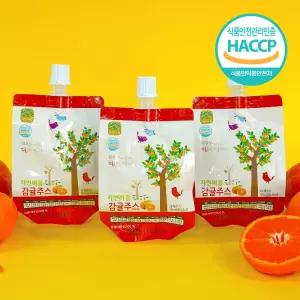 자연마을 국내산 100% 감귤 주스 20입