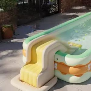 야외 간이수영장 튜브 풀장 물놀이 용품 하와이 펜션