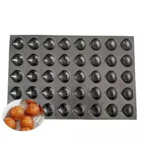 밤 모양 틀 마들렌 몰드 베이킹 버터떡 빵틀 코팅팬 마드렌느 40구