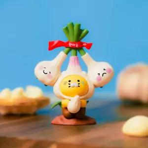카카오프렌즈 K푸드 미니 피규어 햇마늘 마늘 춘식이 데코 소장