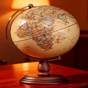 고급 무중력 LED 조명 자기부상 회전 지구본 인테리어 거실 서재 사무실 장식용 소품