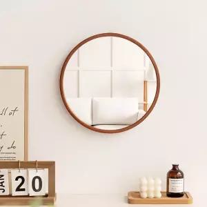 욕실 원형 벽걸이거울 LED조명 간접조명 화장대 인테리어용 세면대 벽장식 미러 디자인