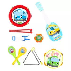 스트레스해소 남아용 유아 악기 6종 세트 음악교구 집중력향상 어린이용 아기돌선물