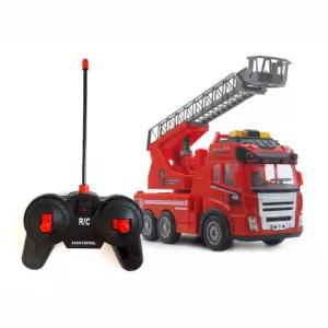 무선조종 사운드 긴급출동 사다리 소방차 조카선물 어린이rc카 장난감차 알씨카