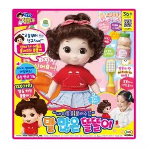 3세이상 유아 음성인식 말하는 캐릭터 인형 어린이선물 집콕놀이 여아장난감 여자아이