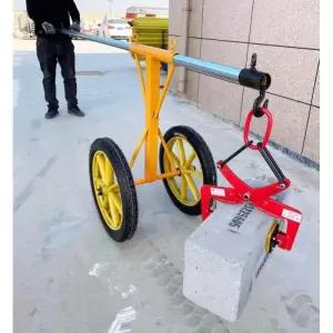 경계석 집게 클램프 보강토 연석 석재 개구부 찬넬