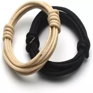 맥시어 천으로 덮인 왁스 빈티지 스타일 푸시백 기타 와이어 10피트 5-화이트/5-블랙 전동 업그레이드