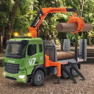 리얼사운드 크레인 트럭 중장비자동차 손주선물 집콕놀이 장난감차