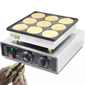 업소용 소형 도라야끼 기계 9구 팬케이크 와플 머핀 메이커 가정용 전기