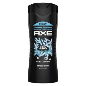 AXE 쿨 오션 에센셜 오일이 함유된 남성용 바디 워시 12H 상쾌한 향 깨끗하고 신선한 16온스