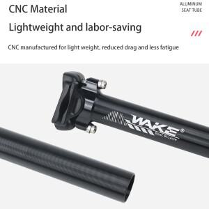 호환 웨이크 MTB 산악 자전거 시트포스트 충격 흡수 27.2/31.6mm 335mm 시트 튜브 액세서리 부품 (BMX 사이