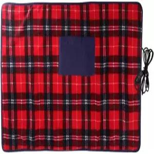 수니스파 USB 전기 온열 담요 빠른 난방 기능이 있는 부드러운 경량 자동차 여행용 추운 날씨에 적합 면