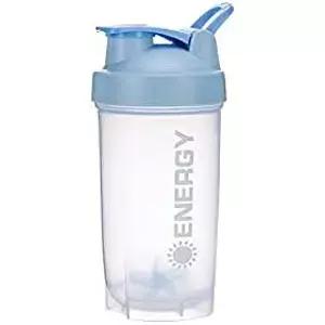 WASTROYAL 운동선수용 휴대용 플라스틱 셰이커 병에 믹싱 볼 누수 방지 500ml 단백질 파우더 컵 포함