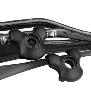 호환 2PCS 자전거 시트포스트 클램프 스틸 시트 파이프 7x9mm 초경량 타원형/원형 새들 튜브 클립 (카본 레