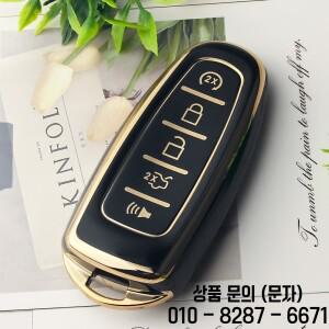 KEYYOU 5 버튼 TPU 원격 스마트 자동차 키 케이스 Fob Explorer Edge Escape Flex Taurus 2011 Protection