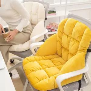 전기방석 열선 내장 등받이 사무용 의자 쿠션 두꺼운 학생용 쿠션