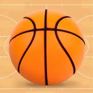 저소음 고탄성 어린이 농구공 21cm 장난감골대 실내운동 아기용 생일선물 집콕놀이