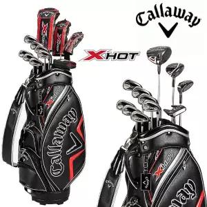 [캘러웨이] X HOT 스틸 11개 풀세트 (캐디백포함) 병행 AS보증