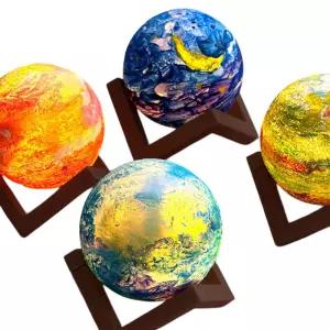 나만의 행성 무드등 만들기 2개 체험 학습 조명 방 꾸미기