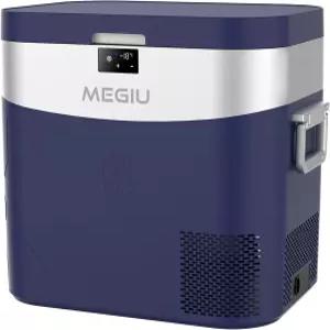 메기우 자동차 냉장고 휴대용 12V 23쿼트 22리터 냉동 압축기 쿨러 12V/24V DC 110~240V 야외 캠핑 여행용
