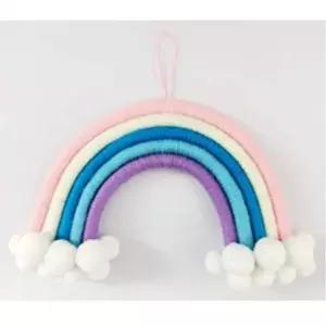 아이방 모빌 1 무지개장식 핑크 아기 셀프 인테리어