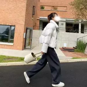 팬츠 여성용 캐주얼 가을 예매추동 춘추삼침대왕팬츠스포츠 벤치바나나 DUCHI3