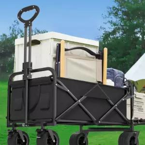캠핑웨건 카트 웨건 캠핑 대형캠핑웨건 캠핑폴딩카트 웨건카트 접이식카트 수레 대형 캠핑테이블 아웃도어