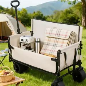 캠핑웨건 카트 폴딩 대형 수레 캠핑폴딩카트 접이식카트 대형캠핑웨건 웨건 캠핑 아웃도어 웨건카트