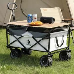 캠핑웨건 카트 대형캠핑웨건 웨건 웨건카트 폴딩 캠핑테이블 캠핑 접이식카트 아웃도어 캠핑폴딩카트 대형