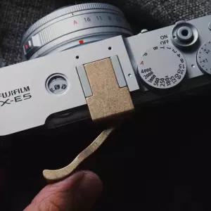 후지 셔터 버튼 핫슈커버 우드 카메라 XE5 GFX100RF 호환