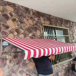 인테리어 어닝 차양막 원단 캐노피 발코니 옥상 비가림막