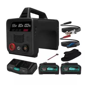 주피터 충전 용접기 ZW-160 풀세트 휴대용 미니 논가스 아크 겸용 용접기