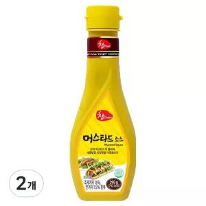 (1+3) 참 머스타드 소스, 290g, 2개  4Set