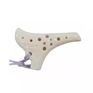 하늘소리 도자기 오카리나 SC 소프라노 C키 (화이트)